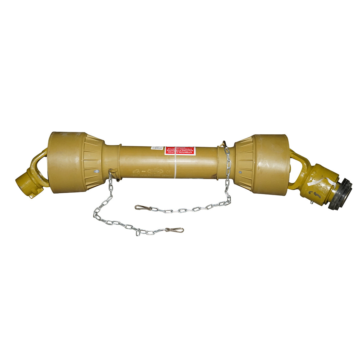 Cardan 850 mm T5 with universal ratchet cross 30.2x80 (triangular pipe) 1 3/8 Z=6 CORNERS 1.85